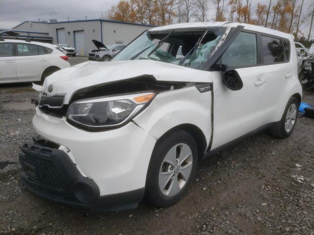 KNDJN2A20G7391606 - 2016 KIA SOUL WHITE photo 1