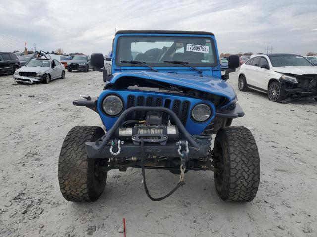 1J4FA39S43P300465 - 2003 JEEP WRANGLER COMMANDO BLUE photo 5