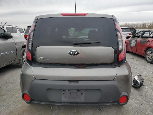 KNDJN2A21E7025652 - 2014 KIA SOUL CHARCOAL photo 6