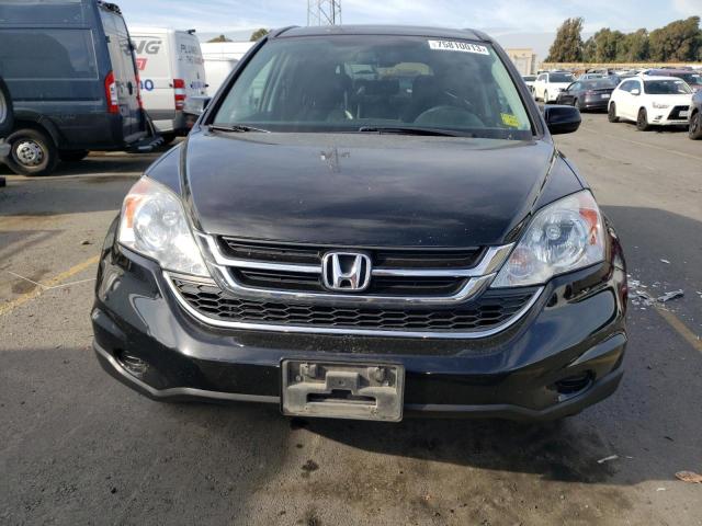 5J6RE4H78BL081942 - 2011 HONDA CR-V EXL BLACK photo 5