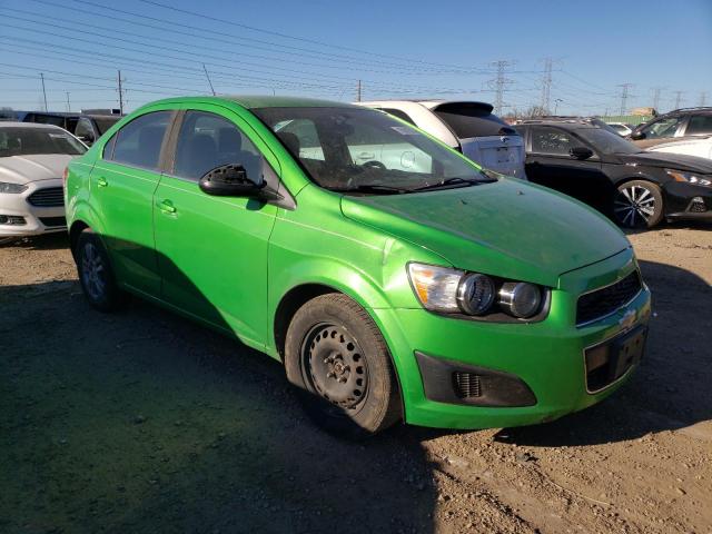 1G1JC5SHXF4166211 - 2015 CHEVROLET SONIC LT GREEN photo 4