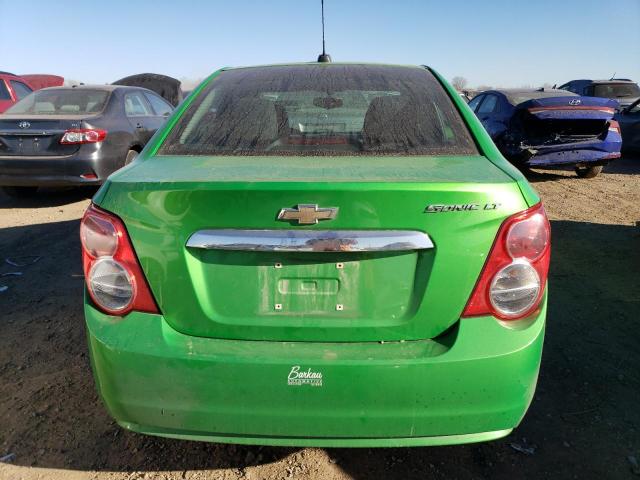 1G1JC5SHXF4166211 - 2015 CHEVROLET SONIC LT GREEN photo 6