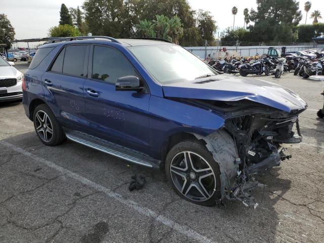 4JGDA5JB1HA897746 - 2017 MERCEDES-BENZ GLE 350 BLUE photo 4