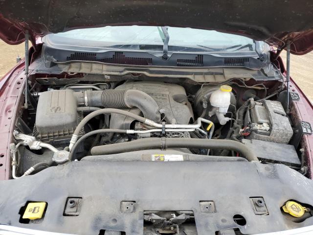 1C6RR7LT8KS583119 - 2019 RAM 1500 CLASS SLT მუქწითელი ფოტო 11