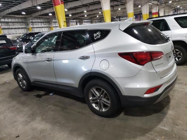 5XYZTDLBXHG432099 - 2017 HYUNDAI SANTA FE S GRAY photo 2