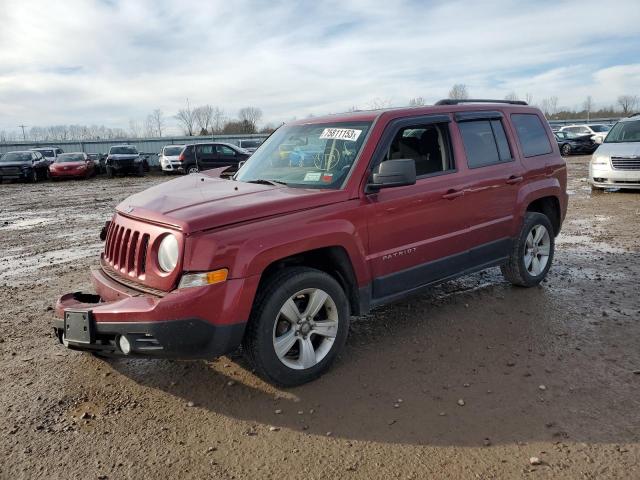 1C4NJRFB5DD234455 - 2013 JEEP PATRIOT LATITUDE BURGUNDY photo 1