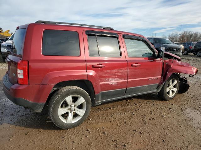 1C4NJRFB5DD234455 - 2013 JEEP PATRIOT LATITUDE BURGUNDY photo 3