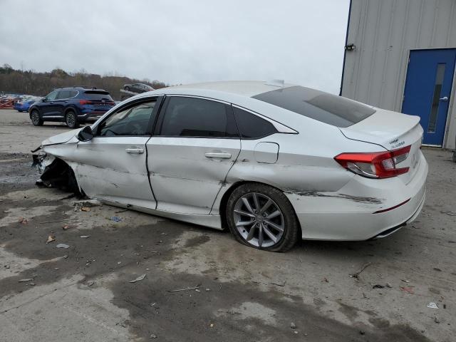 1HGCV1F18MA069735 - 2021 HONDA ACCORD LX WHITE photo 2