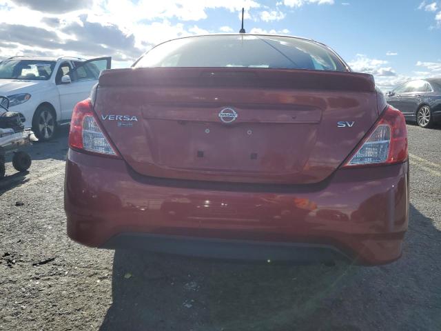 3N1CN7AP3KL877352 - 2019 NISSAN VERSA S RED photo 6