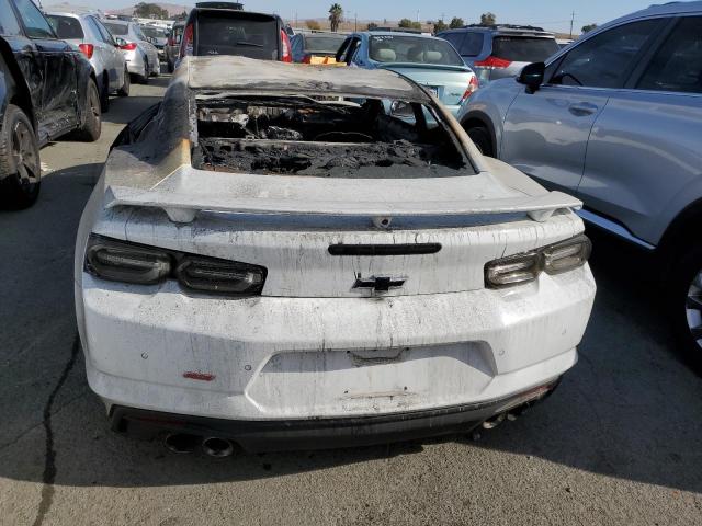 1G1FH1R79K0158910 - 2019 CHEVROLET CAMARO SS WHITE photo 6