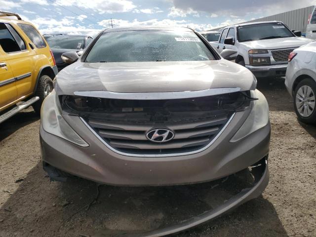 5NPEB4AC1EH891457 - 2014 HYUNDAI SONATA GLS TAN photo 5