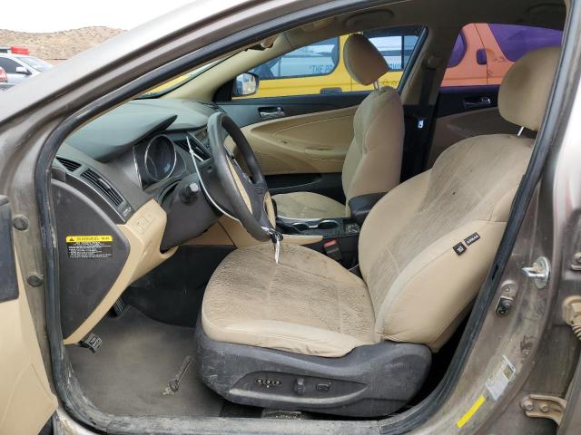 5NPEB4AC1EH891457 - 2014 HYUNDAI SONATA GLS TAN photo 7