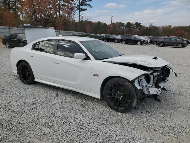 2C3CDXGJ4MH522693 - 2021 DODGE CHARGER SCAT PACK WHITE photo 4