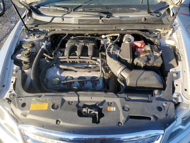 1FAHP2EW1AG118256 - 2010 FORD TAURUS SEL SILVER photo 11