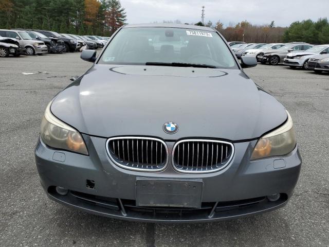 WBANF335X7CW70822 - 2007 BMW 525 XI GRAY photo 5