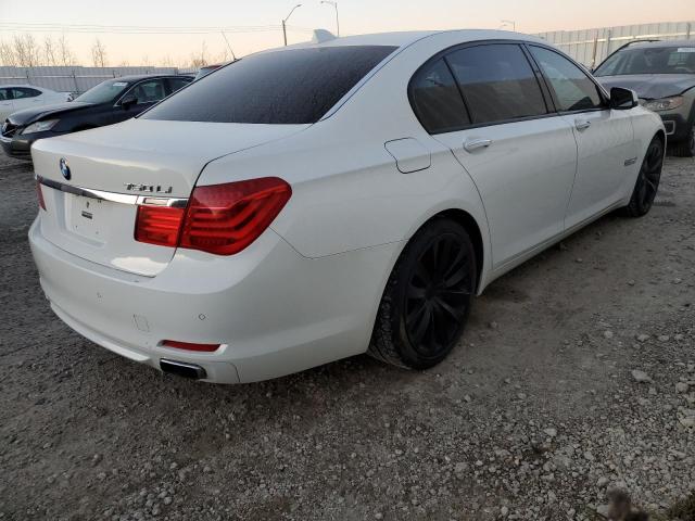 WBAKB83539CY57611 - 2009 BMW 750 LI WHITE photo 3