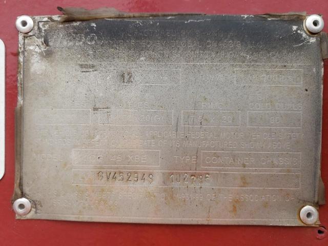 LV1GV45294S102786 - 2004 UTILITY TRAILER წითელი ფოტო 10