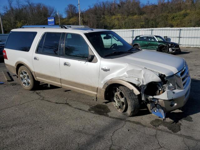 1FMJK1J50DEF30164 - 2013 FORD EXPEDITION EL XLT WHITE photo 4