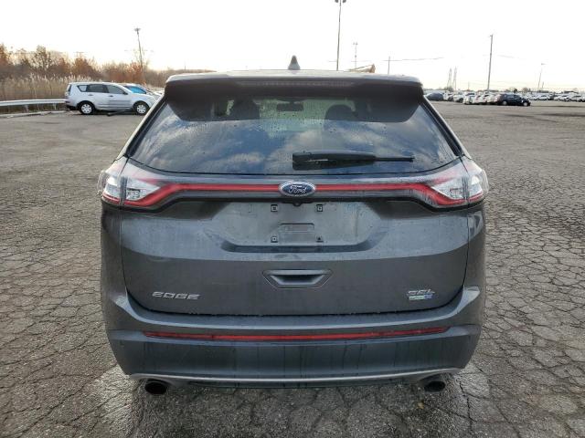 2FMPK4J97HBC42240 - 2017 FORD EDGE SEL GRAY photo 6