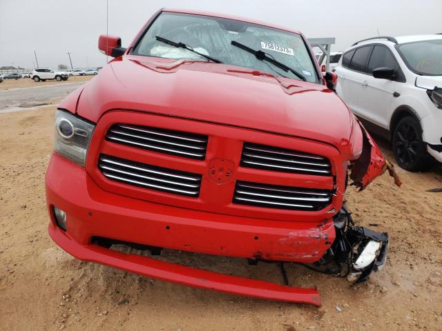 1C6RR7MT8GS234676 - 2016 RAM 1500 SPORT RED photo 5