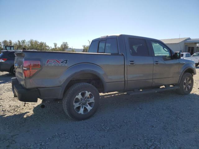 1FTFW1E61EFC05598 - 2014 FORD F150 SUPERCREW GRAY photo 3