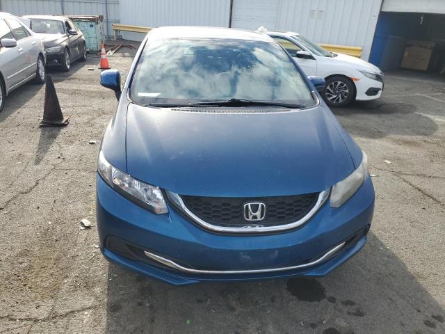 19XFB2F56EE260615 - 2014 HONDA CIVIC LX BLUE photo 5