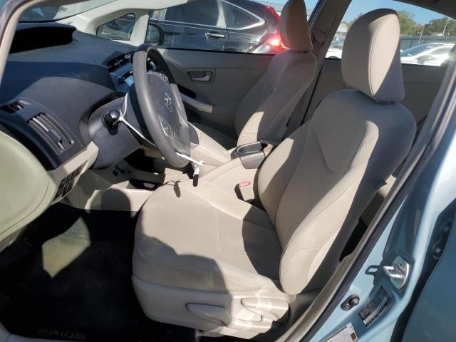 JTDKN3DU0D5678992 - 2013 TOYOTA PRIUS 蓝色 照片 7