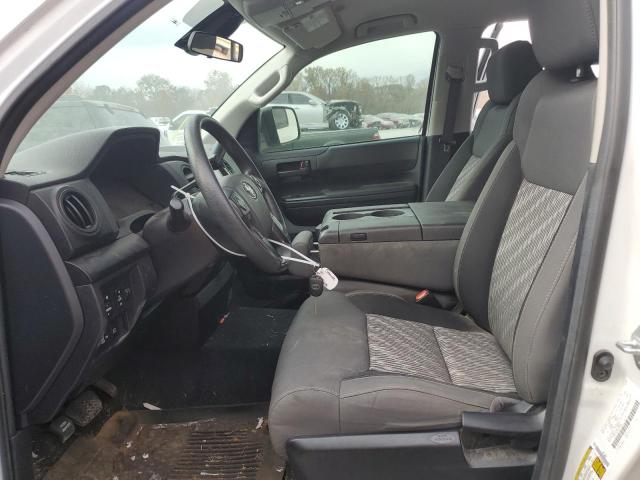 5TFRY5F12MX277694 - 2021 TOYOTA TUNDRA DOUBLE CAB SR/SR5 WHITE photo 7