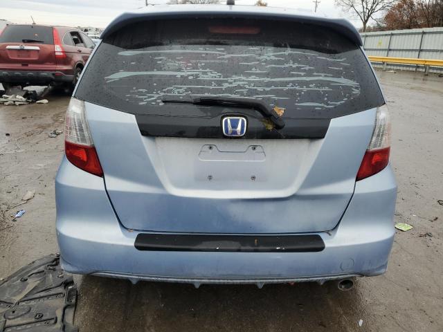 JHMGE88459S042394 - 2009 HONDA FIT SPORT BLUE photo 6