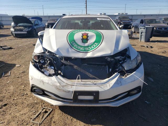 19XFB2F98EE048639 - 2014 HONDA CIVIC EXL თეთრი ფოტო 5