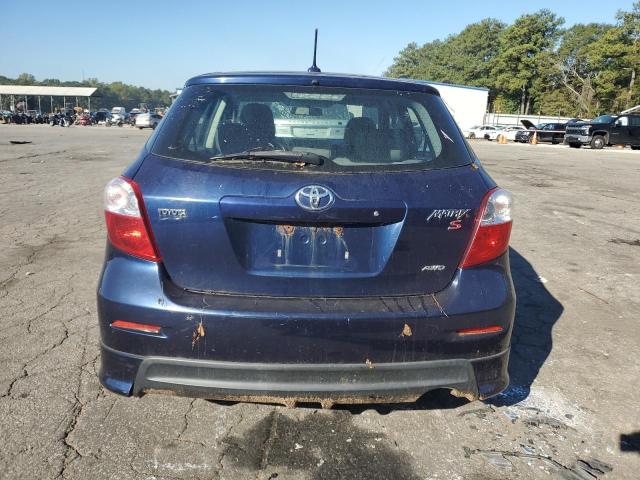 2T1LE40E49C006758 - 2009 TOYOTA COROLLA MA S BLUE photo 6