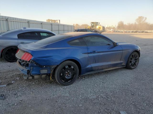 1FA6P8AM5H5277110 - 2017 FORD MUSTANG BLUE photo 3