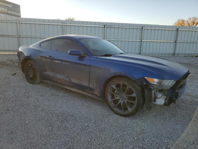 1FA6P8AM5H5277110 - 2017 FORD MUSTANG BLUE photo 4