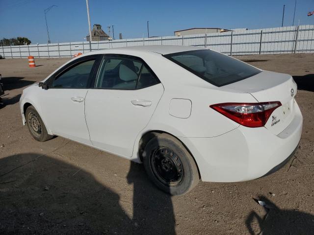 5YFBURHE0EP076414 - 2014 TOYOTA COROLLA L WHITE photo 2