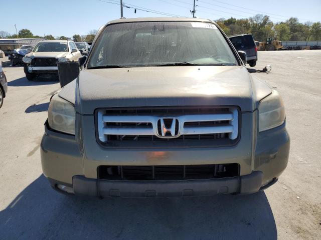 2HKYF18507H505086 - 2007 HONDA PILOT EXL GREEN photo 5