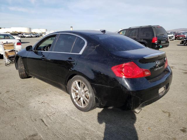 JNKCV61EX9M306641 - 2009 INFINITI G37 BASE BLACK photo 2