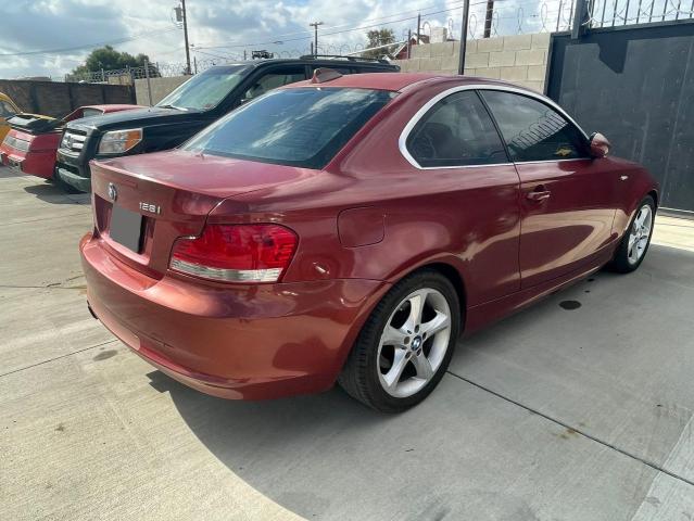 WBAUP73508VF08304 - 2008 BMW 128 I ORANGE photo 4