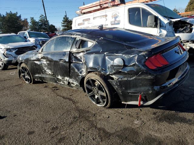 1FA6P8TH0L5158650 - 2020 FORD MUSTANG BLACK photo 2