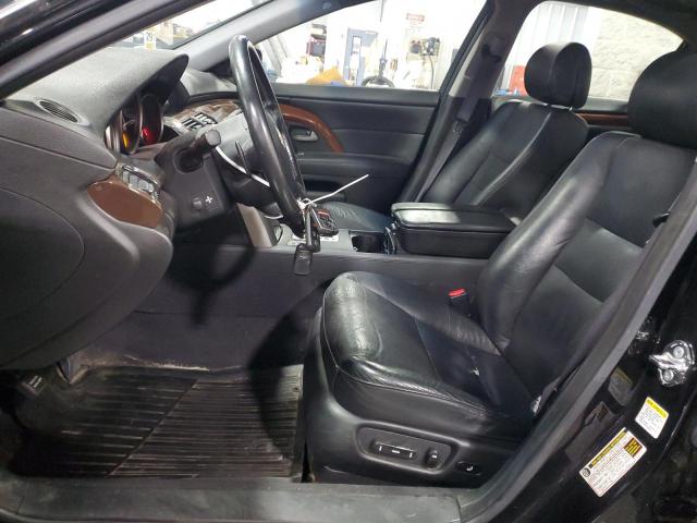 JH4KB16525C007175 - 2005 ACURA RL BLACK photo 7