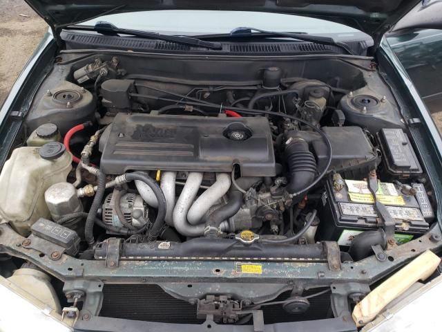 1Y1SK54891Z414080 - 2001 CHEVROLET GEO PRIZM BASE GREEN photo 11