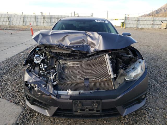 2HGFC1F38JH641601 - 2018 HONDA CIVIC EX GRAY photo 5