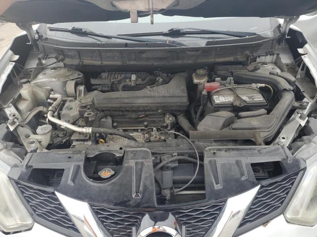 KNMAT2MV6FP569318 - 2015 NISSAN ROGUE S SILVER photo 12