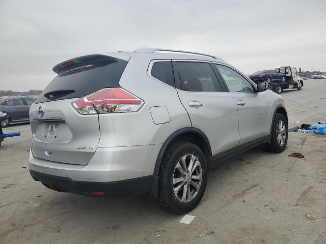 KNMAT2MV6FP569318 - 2015 NISSAN ROGUE S SILVER photo 3