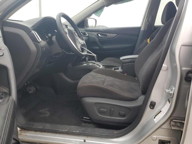 KNMAT2MV6FP569318 - 2015 NISSAN ROGUE S SILVER photo 7