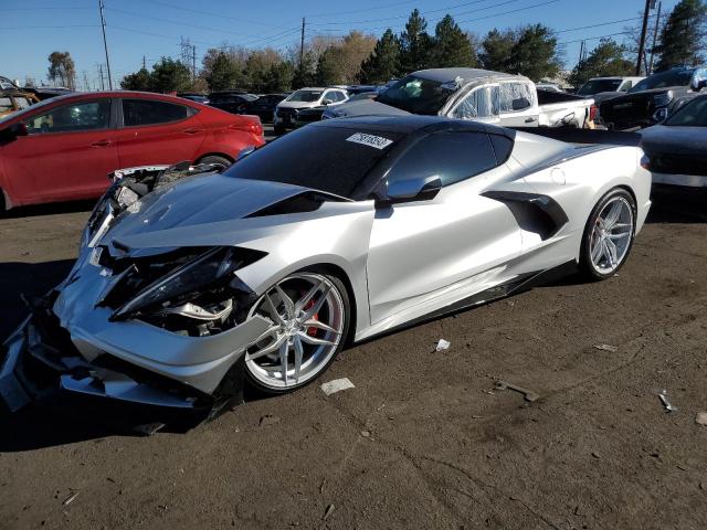 1G1Y72D42L5107798 - 2020 CHEVROLET CORVETTE STINGRAY 2LT SILVER photo 1