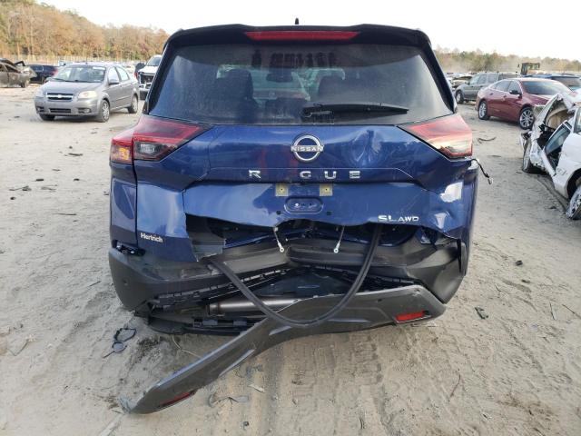 JN8BT3CB7PW479124 - 2023 NISSAN ROGUE SL BLUE photo 6