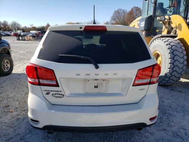 3C4PDDEG8KT784854 - 2019 DODGE JOURNEY GT WHITE photo 6