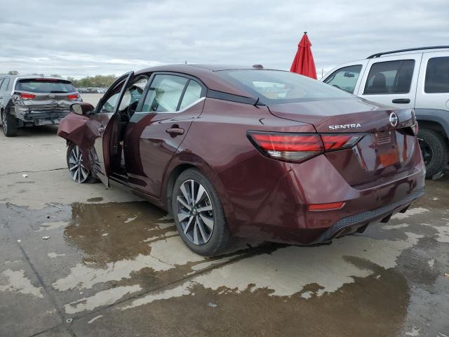 3N1AB8CV5LY298434 - 2020 NISSAN SENTRA SV MAROON photo 2