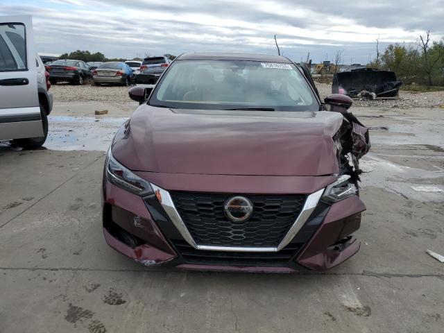 3N1AB8CV5LY298434 - 2020 NISSAN SENTRA SV MAROON photo 5