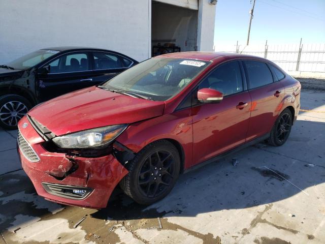 1FADP3F24GL383656 - 2016 FORD FOCUS SE RED photo 1